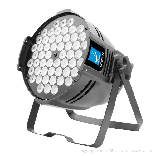 Big dipper 100W warm + cold white 54*2W LED Par Light LC003-H Stage Led Light
